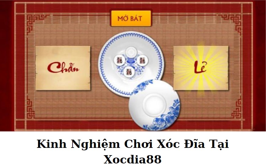 Cách Chơi Xóc Đĩa Trực Tuyến Tại Xocdia88 - Trải Nghiệm Giải Trí Đỉnh Cao