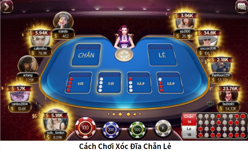 Cách Chơi Xóc Đĩa Chẵn Lẻ