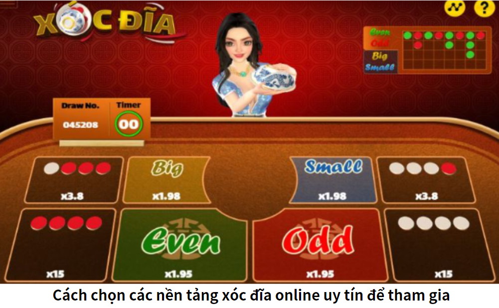 Cách chọn các nền tảng xóc đĩa online uy tín để tham gia